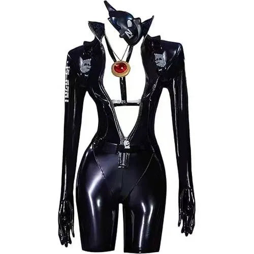 NIKKE Derivative Cinderella PU Catsuit | Anime Cosplay Outfit